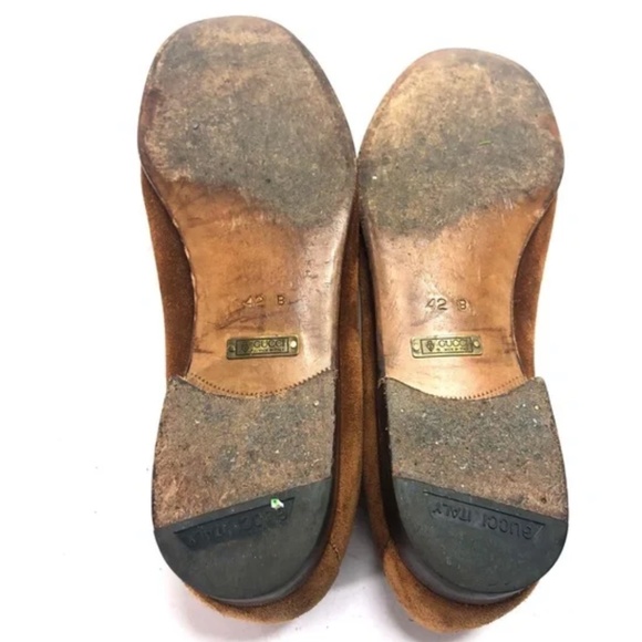 VINTAGE GUCCI HORSEBIT 1953 SUEDE LOAFER - Picture 6 of 8